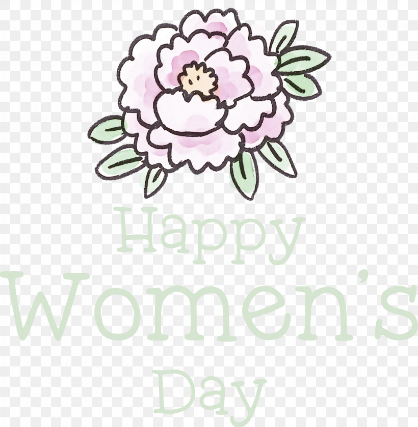 Happy Womens Day Womens Day, PNG, 2929x3000px, Happy Womens Day, Cream, Cut Flowers, Floral Design, Flower Download Free