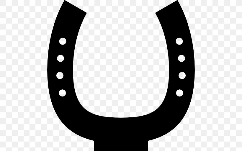Horseshoe Shape Decal, PNG, 512x512px, Horse, Black And White, Decal, Equestrian, Horseshoe Download Free