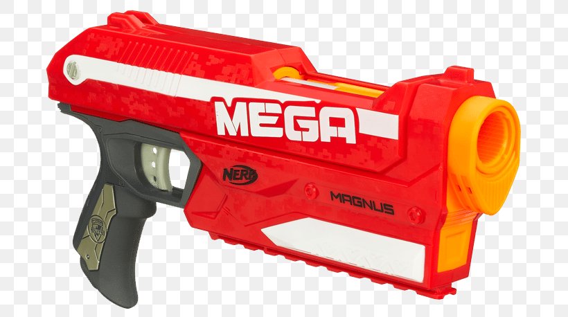 NERF N-Strike Elite Mega Magnus Blaster Toy, PNG, 700x458px, Nerf Nstrike Elite, Ammunition, Firearm, Gun, Gun Accessory Download Free