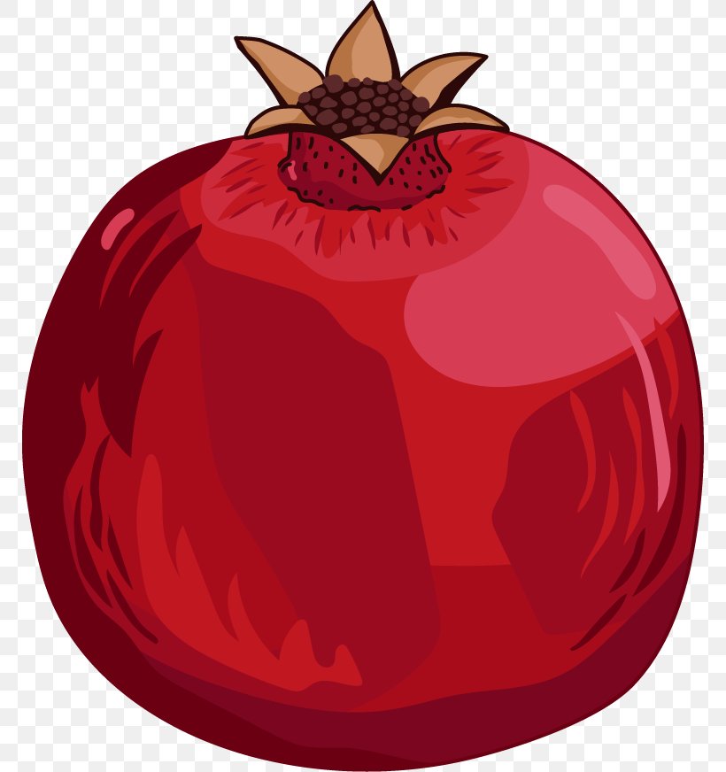 Pomegranate Cartoon Drawing, PNG, 770x872px, Pomegranate, Animation, Apple, Cartoon, Christmas Ornament Download Free