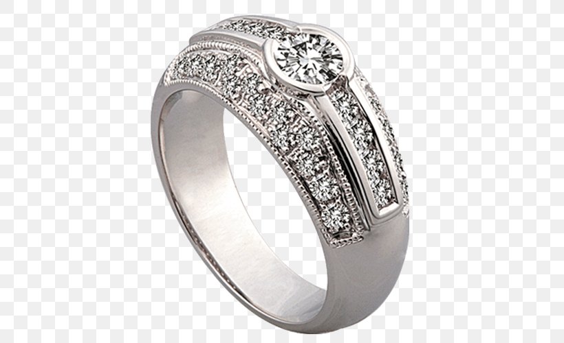 Wedding Ring Silver Platinum Product Design, PNG, 500x500px, Ring, Body Jewellery, Body Jewelry, Diamond, Gemstone Download Free