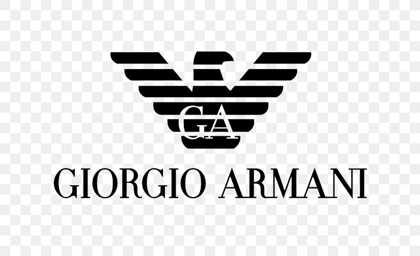 Armani Fashion Designer Logo, PNG, 698x500px, Armani, Area, Black, Black And White, Brand Download Free