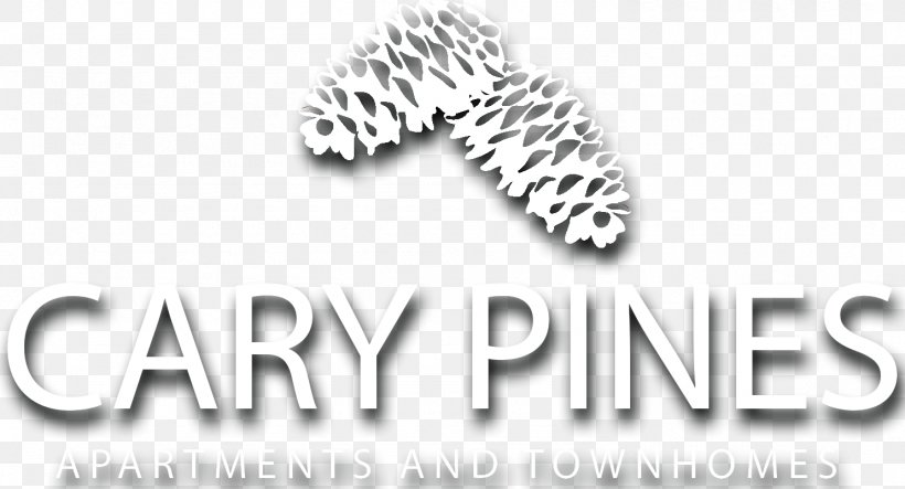 Cary Pines Apartments & Townhomes Logo Brand Property, PNG, 1485x803px, Logo, Amenity, Apartment, Black And White, Blog Download Free