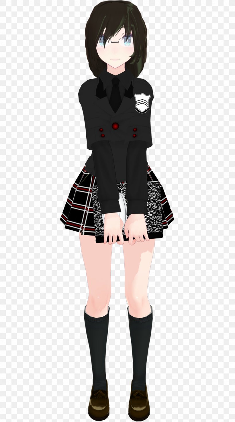 Clothing Persona 5 School Uniform Dress, PNG, 1024x1835px, Watercolor, Cartoon, Flower, Frame, Heart Download Free