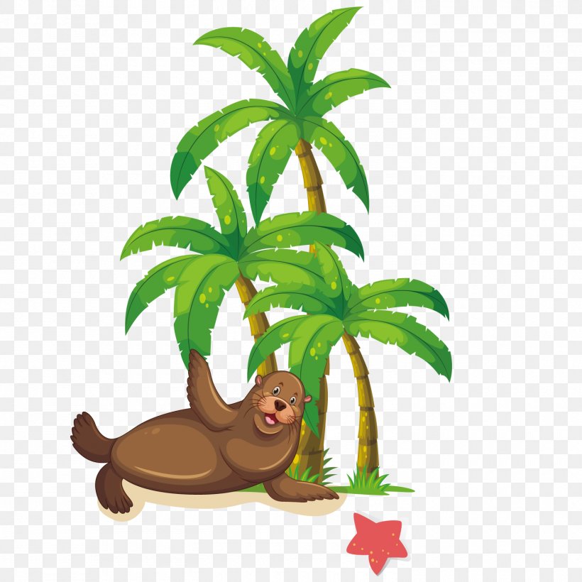 Coconut Arecaceae Animation Clip Art, PNG, 1500x1500px, Coconut, Animation, Arecaceae, Can Stock Photo, Carnivoran Download Free