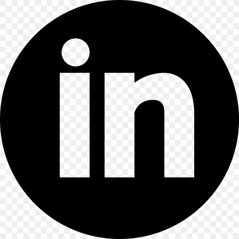 LinkedIn Social Media Social Network Blog, PNG, 980x980px, Linkedin, Area, Black And White, Blog, Brand Download Free