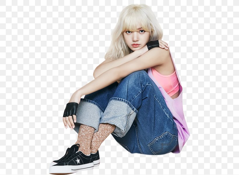 Lisa BLACKPINK YG Entertainment K-pop WHISTLE, PNG, 502x601px, Watercolor, Cartoon, Flower, Frame, Heart Download Free
