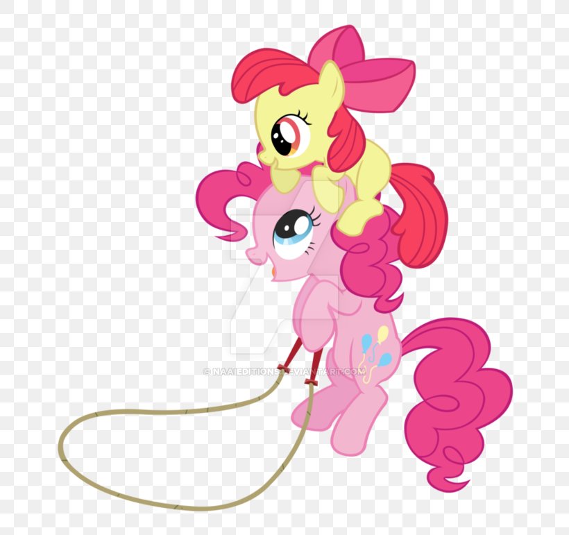 Pony Apple Bloom Pinkie Pie Jump Ropes Clip Art, PNG, 800x771px, Watercolor, Cartoon, Flower, Frame, Heart Download Free
