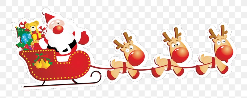Santa Claus Reindeer Christmas Day, PNG, 800x325px, Santa Claus, Christmas And Holiday Season, Christmas Card, Christmas Carol, Christmas Day Download Free