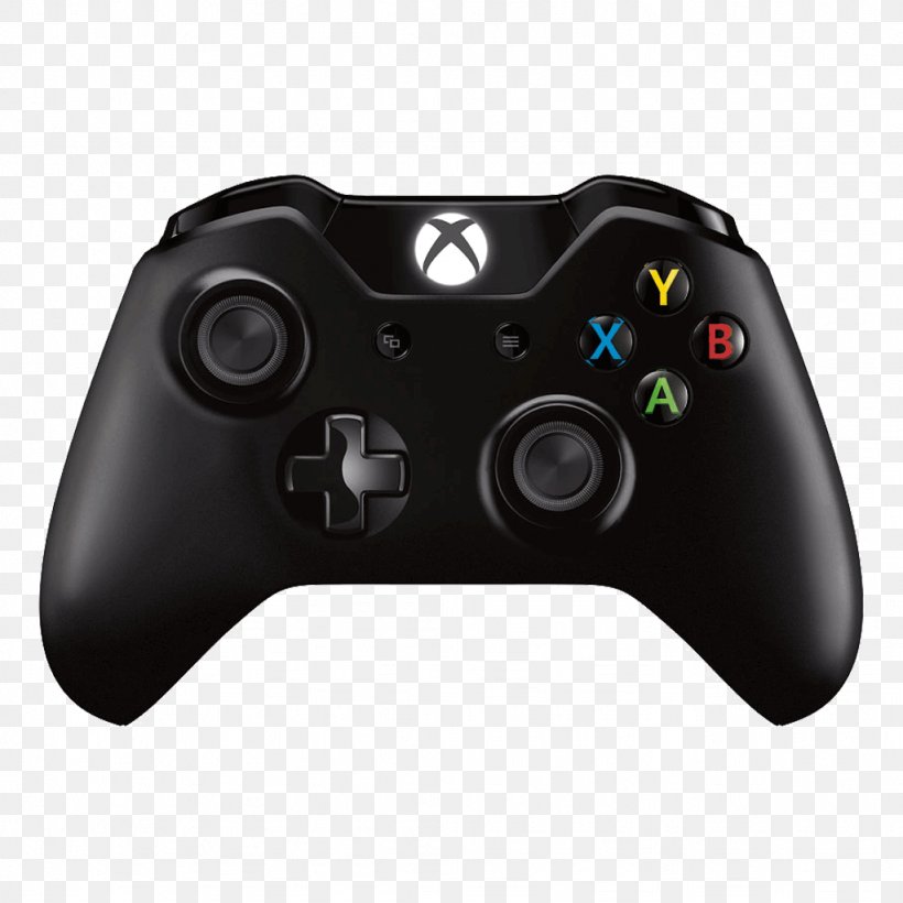 Xbox One Controller Xbox 360 Controller Game Controllers, PNG, 1024x1024px, Xbox One Controller, All Xbox Accessory, Black, Dpad, Electronic Device Download Free