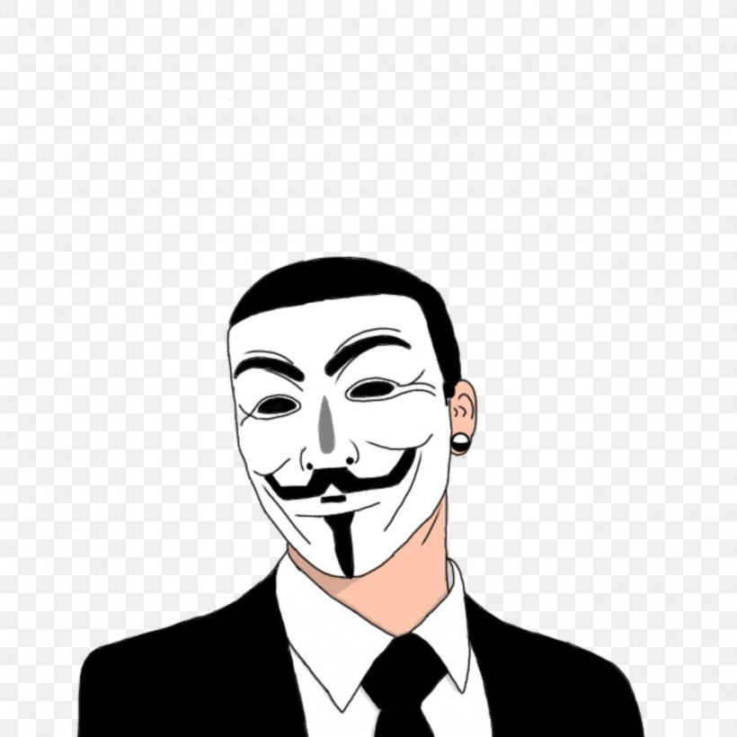 Anonymous Security Hacker YouTube Download, PNG, 1280x1280px, Anonymous, Computer Network, Face, Facial Expression, Facial Hair Download Free