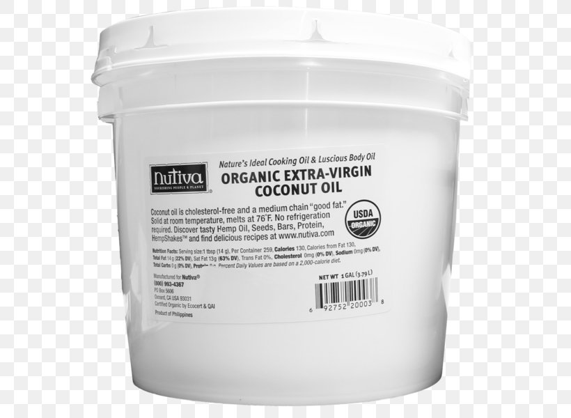 Coconut Oil Imperial Gallon Nutiva, PNG, 559x600px, Coconut Oil, Coconut, Huile Alimentaire, Nutiva, Oil Download Free