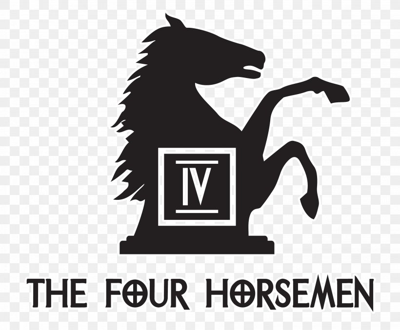 Logo Four Horsemen Of The Apocalypse Pub Ale Beer, PNG, 3079x2543px, Watercolor, Cartoon, Flower, Frame, Heart Download Free