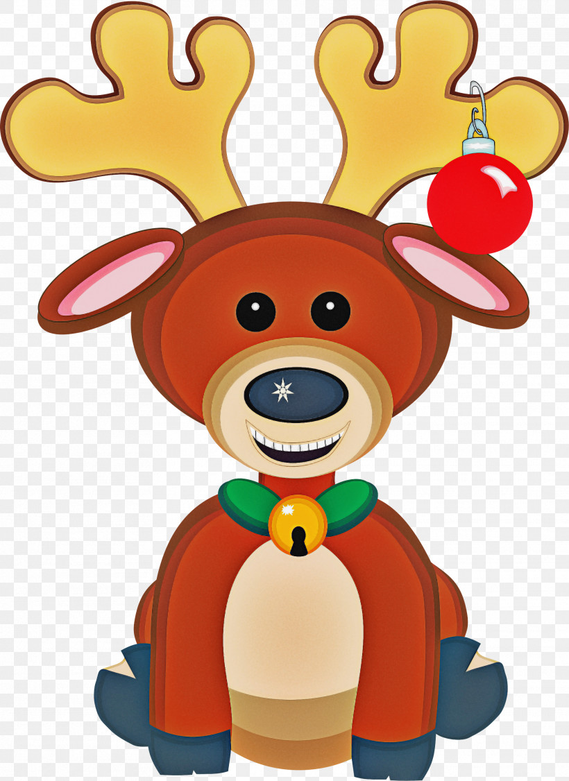 Christmas Day, PNG, 1921x2638px, Reindeer, Cartoon, Character, Christmas Day, Drawing Download Free