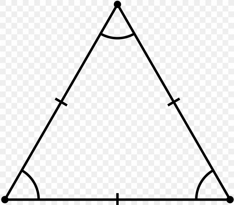 Equilateral Triangle Geometry Isosceles Triangle Equilateral Polygon, PNG, 2000x1750px, Equilateral Triangle, Acute And Obtuse Triangles, Apothem, Area, Black And White Download Free