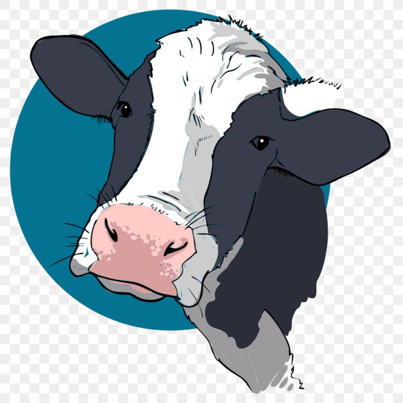 T-shirt Cattle Hoodie Sticker Neckline, PNG, 1000x1000px, Tshirt, Cattle, Cattle Like Mammal, Chiffon, Cow Goat Family Download Free