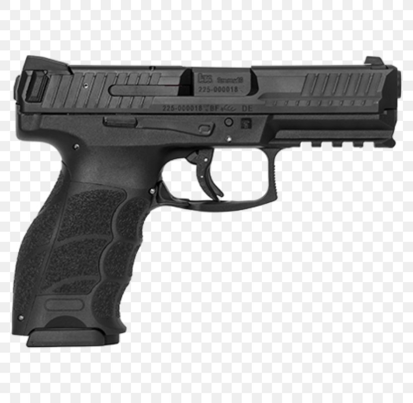 Heckler & Koch VP9 Semi-automatic Pistol 9×19mm Parabellum, PNG, 800x800px, 9 Mm Caliber, 40 Sw, 919mm Parabellum, Heckler Koch Vp9, Air Gun Download Free