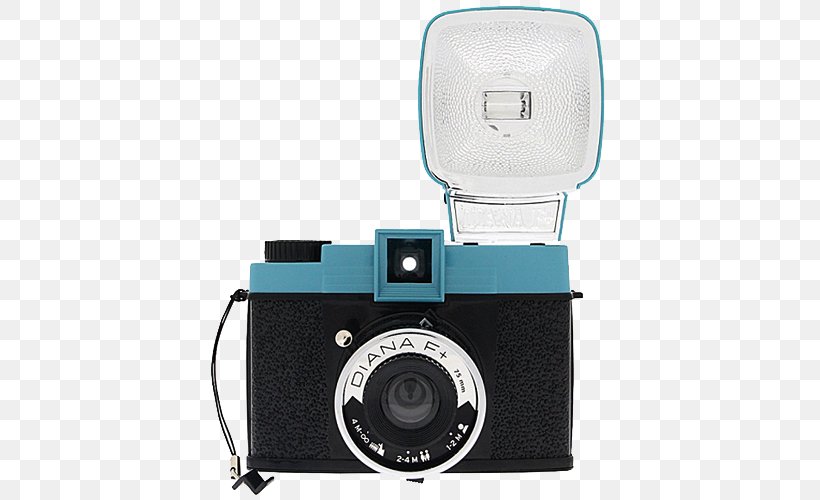 Photographic Film Lomography Diana F+ Camera, PNG, 500x500px, 120 Film, Photographic Film, Camera, Camera Accessory, Camera Flashes Download Free