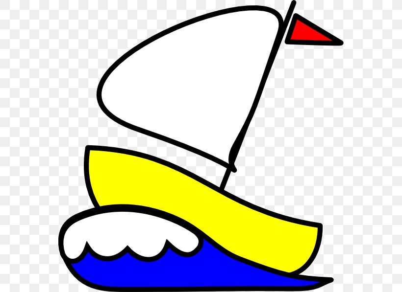 Sailboat Clip Art, PNG, 582x597px, Sailboat, Area, Artwork, Black And White, Boat Download Free