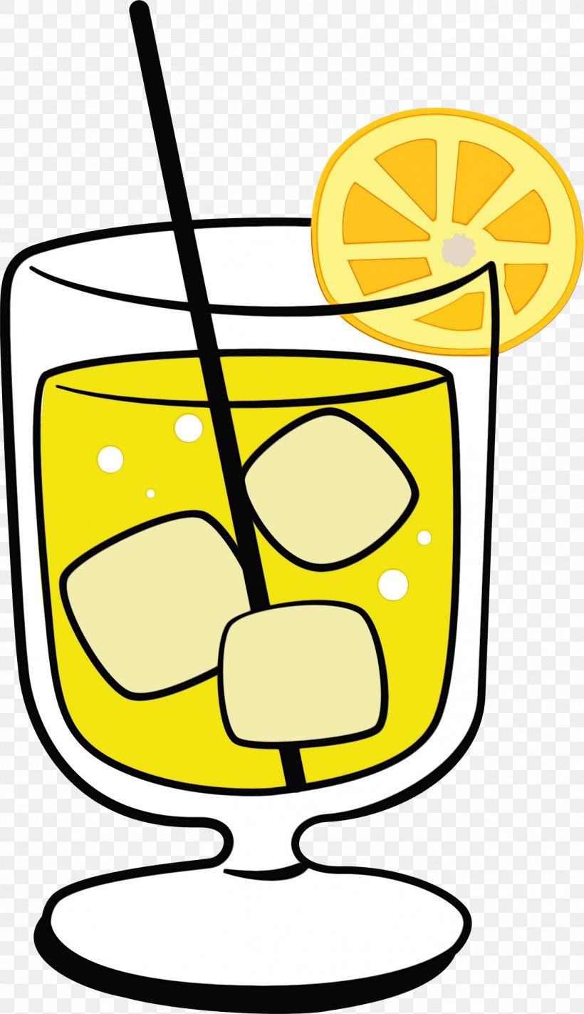 Yellow Clip Art Drink Drinkware, PNG, 1359x2357px, Watercolor, Drink, Drinkware, Paint, Wet Ink Download Free