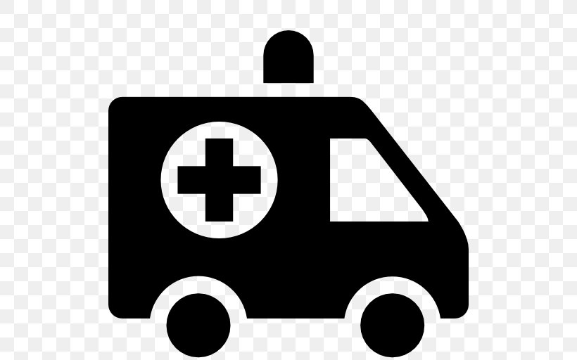 Car Ambulance Nontransporting EMS Vehicle, PNG, 512x512px, Car, Ambulance, Area, Black And White, Brand Download Free