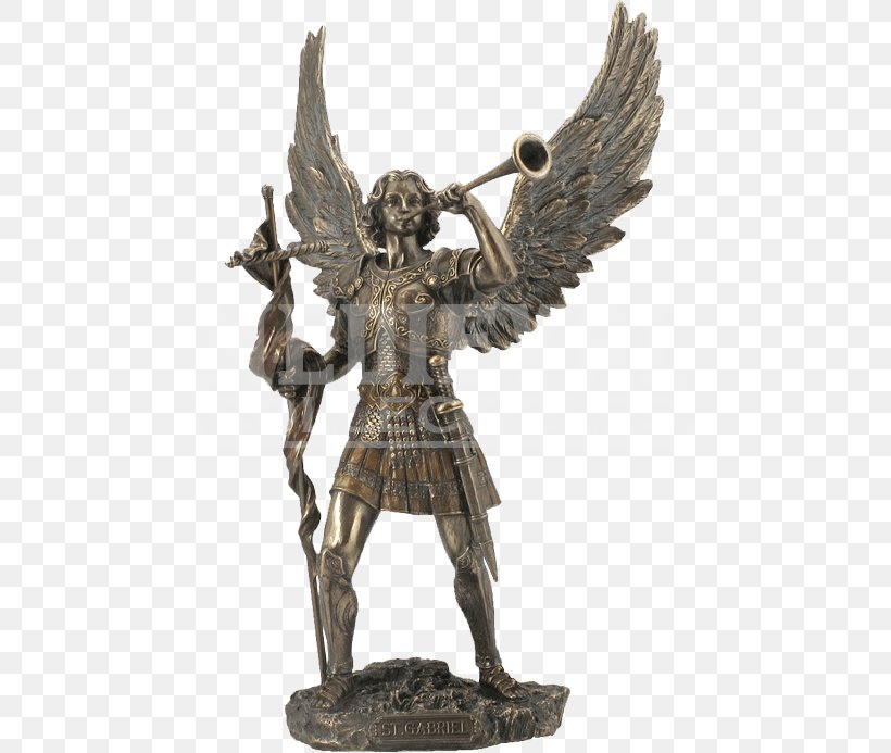 Gabriel Michael Archangel Statue Saint, PNG, 693x693px, Gabriel, Angel, Archangel, Bronze, Bronze Sculpture Download Free