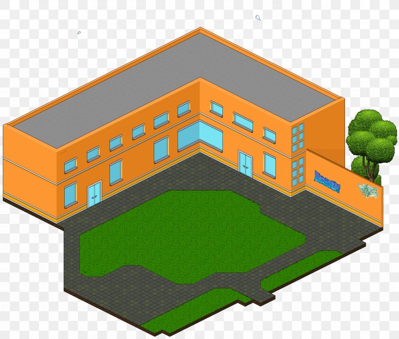 House Roof Habbo Web Browser Real Estate, PNG, 1692x1440px, House, Apartment, Facade, Grass, Green Download Free