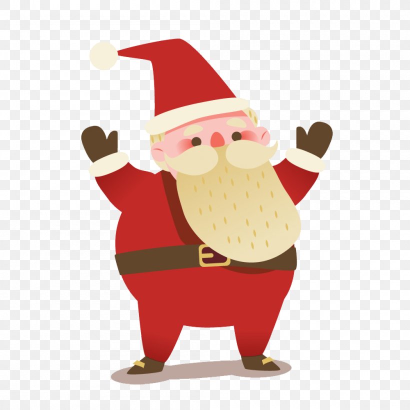 Santa Claus Reindeer Christmas Day Vector Graphics Christmas Decoration, PNG, 1000x1000px, Santa Claus, Cartoon, Christmas, Christmas Card, Christmas Day Download Free