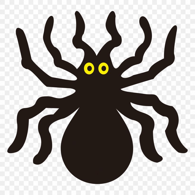 Spider Funny Halloween Pumpkins, Png, 2362x2362px, Spider, Black Cat 