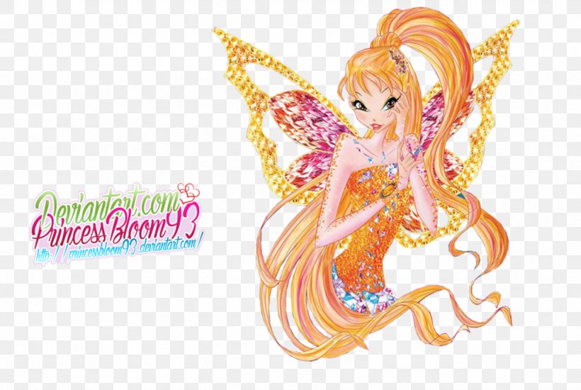 Stella Bloom Flora Musa Fairy, PNG, 1024x687px, Stella, Angel, Art, Bloom, Deviantart Download Free