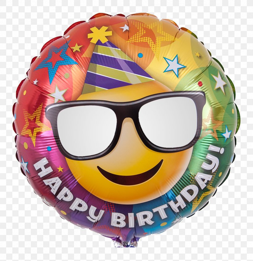 Toy Balloon Birthday Smiley Emoticon, PNG, 1165x1200px, Balloon, Birthday, Emoticon, Eyewear, Goggles Download Free