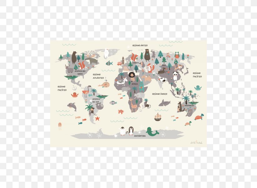 World Map Child Room, PNG, 500x600px, World Map, Border, Child, Color, Curiosity Download Free