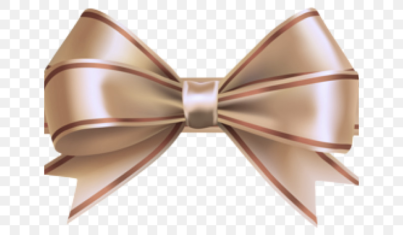 Bow Tie, PNG, 640x480px, Bow Tie, Beige, Metal, Ribbon, Satin Download Free