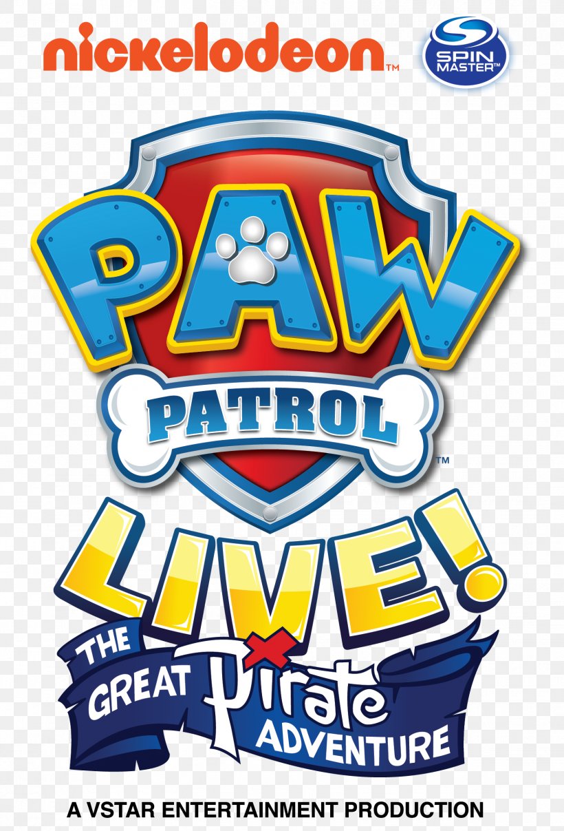 Paw Patrol Live 2018 Nickelodeon Adventure Spin Master, PNG, 1556x2291px, Paw Patrol, Adventure, Area, Brand, Concert Download Free