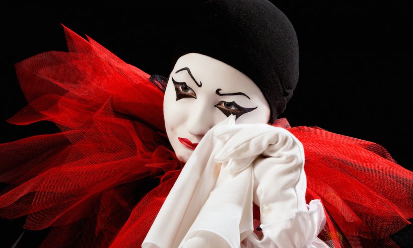 Pierrot The Tears Of A Clown Stock Photography Royalty-free, PNG, 1006x606px, Pierrot, Circus, Clown, Comedian, Costume Download Free