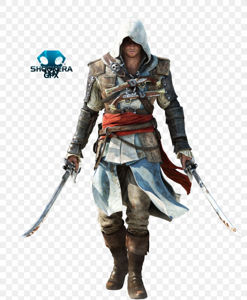 Assassin's Creed IV: Black Flag Assassin's Creed III Assassin's Creed: Origins Assassin's Creed Unity, PNG, 1024x1239px, Ezio Auditore, Action Figure, Assassins, Cold Weapon, Connor Kenway Download Free