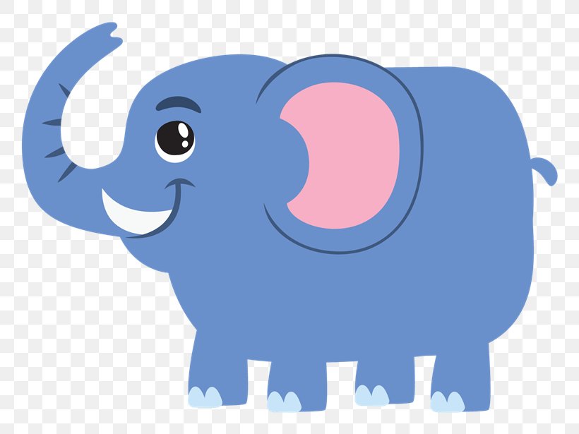 Elephant Blue Free Content Clip Art, PNG, 800x615px, Elephant, African Elephant, Animation, Blog, Blue Download Free