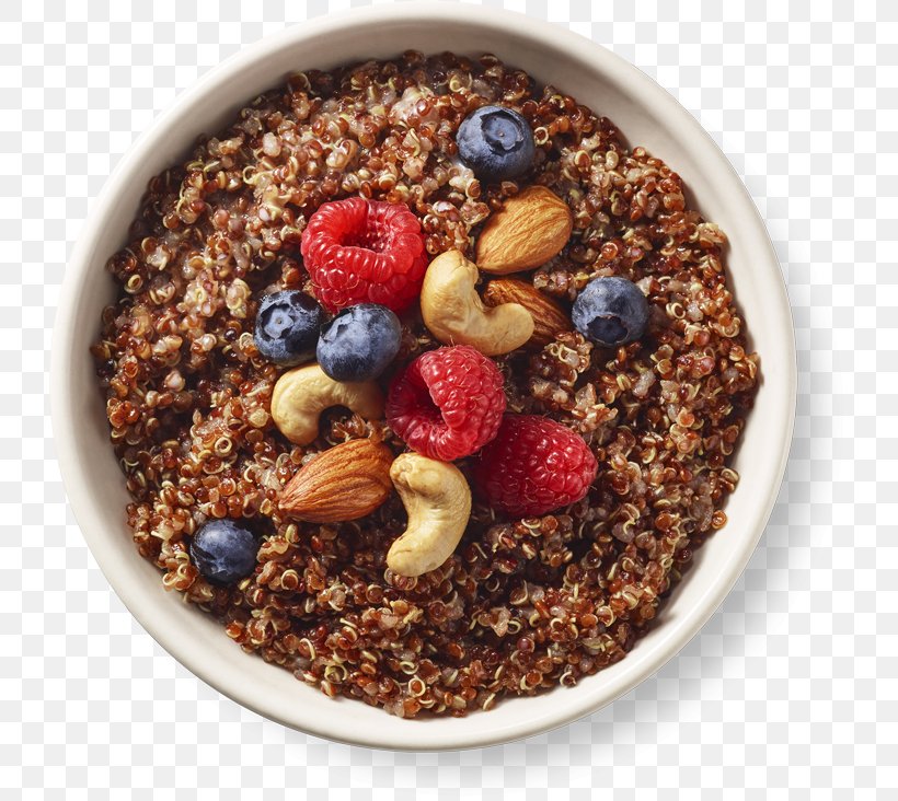 Breakfast Cereal Vegetarian Cuisine Quinoa Muesli, PNG, 730x732px, Breakfast Cereal, Breakfast, Cereal, Commodity, Dish Download Free
