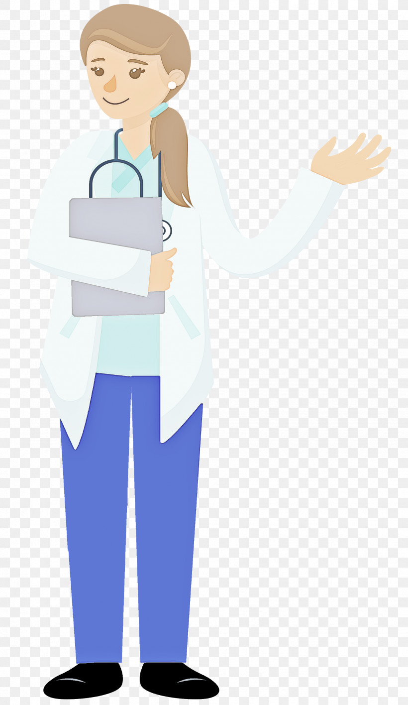 Cartoon Standing Health Care Provider Medical Assistant Gesture, PNG, 1842x3182px, Cartoon, Gesture, Health Care Provider, Medical Assistant, Standing Download Free