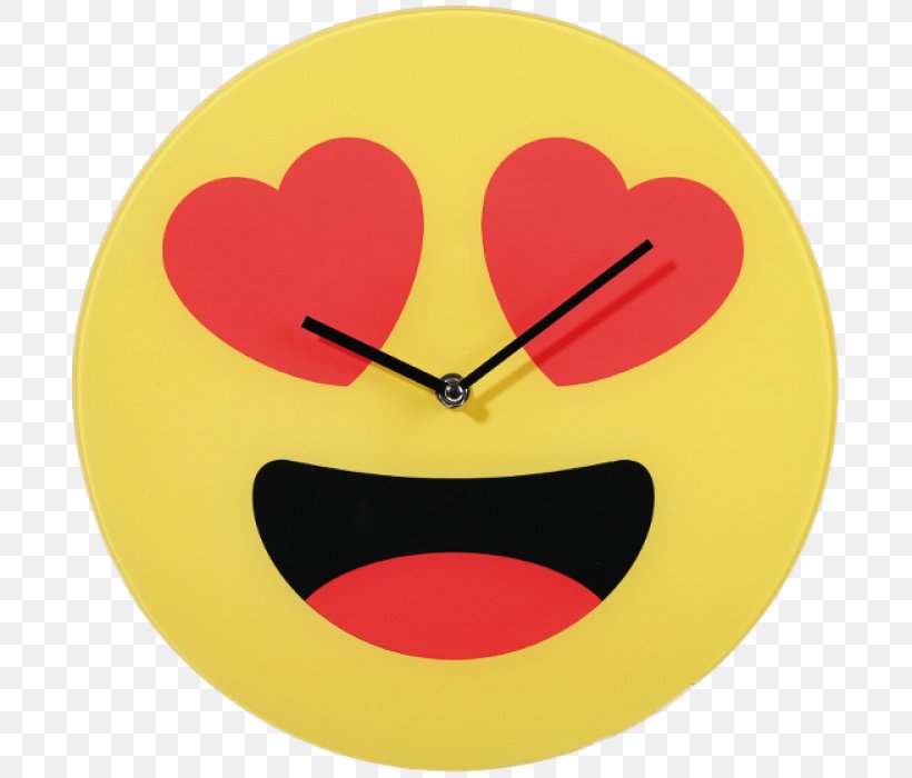Emoticon Emoji Clock Smiley Laughter, PNG, 750x700px, Emoticon, Clock, Emoji, Gift, Heart Download Free