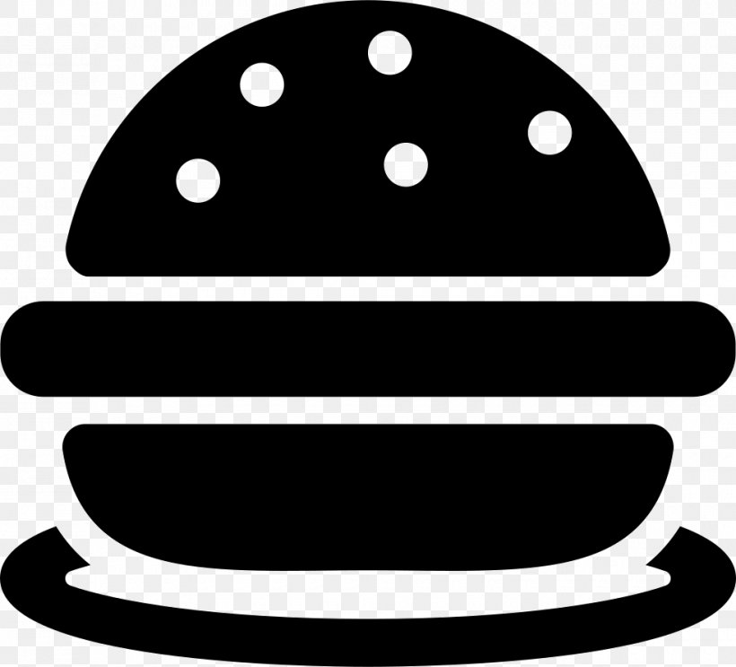 Hamburger Veggie Burger Fast Food Junk Food Fizzy Drinks, PNG, 980x888px, Hamburger, Black, Black And White, Cheeseburger, Cola Download Free