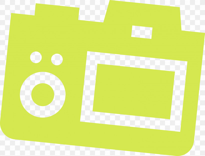 Logo Font Green Pattern Line, PNG, 3000x2278px, Camera Cartoon, Area, Green, Line, Logo Download Free