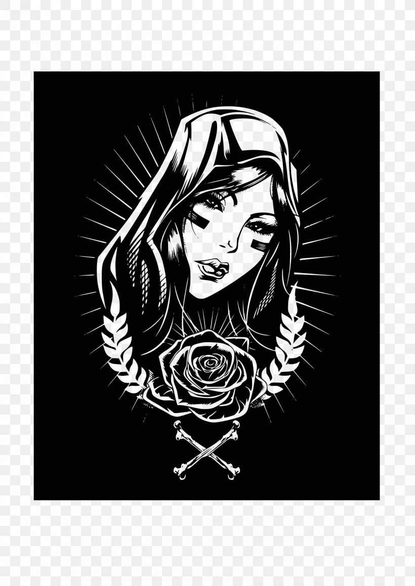 T-shirt Religion Woman, PNG, 1697x2400px, Tshirt, Art, Black, Black And White, Drawing Download Free