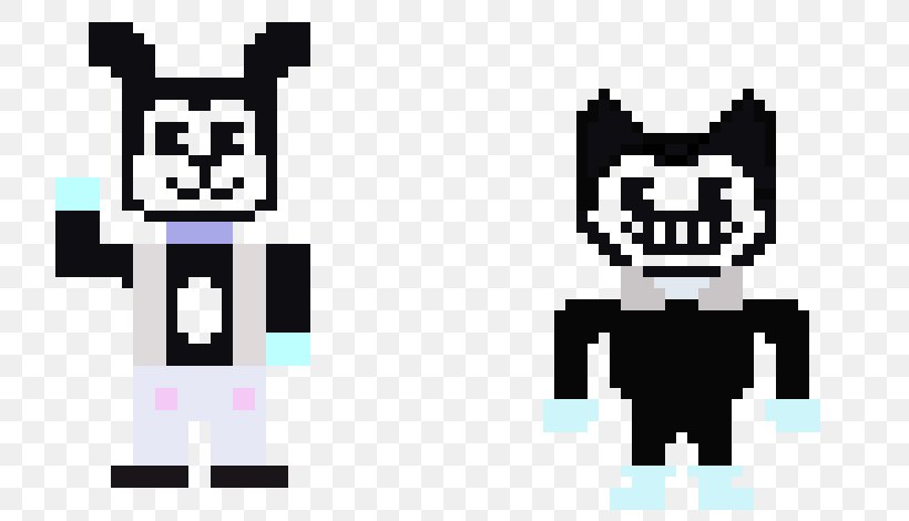 Bendy And The Ink Machine Pixel Art Clip Art, PNG, 780x470px, Bendy And The Ink Machine, Brand, Cartoon, Deviantart, Highdefinition Video Download Free