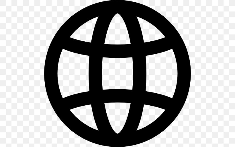 Globe World Symbol, PNG, 512x512px, Globe, Area, Black And White, Information, Monochrome Photography Download Free