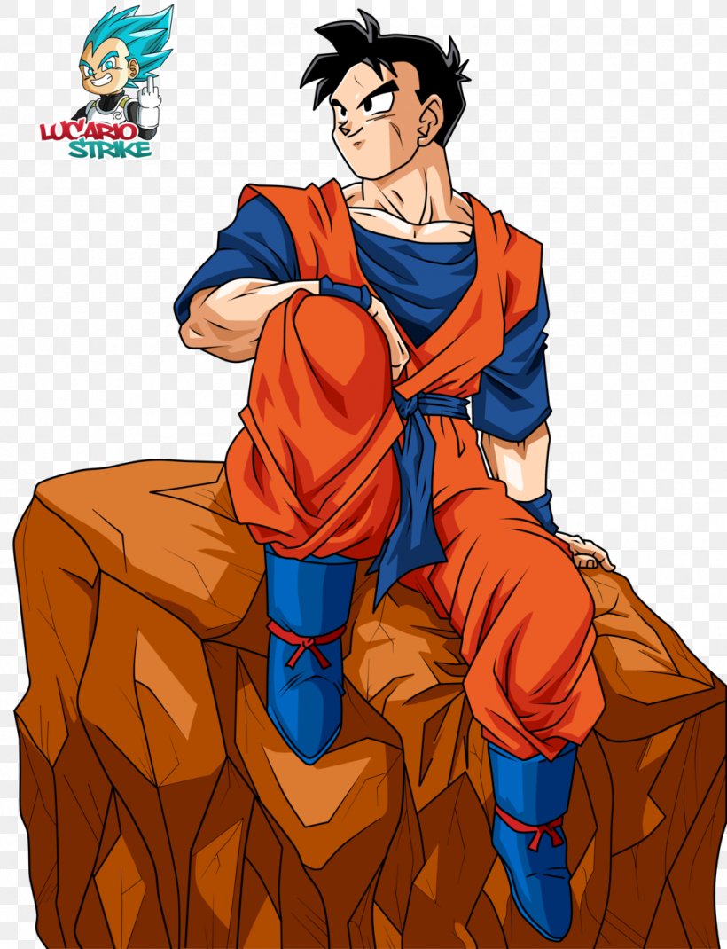 Gohan Trunks Goku Dragon Ball Xenoverse 2 Goten, PNG, 1024x1337px, Watercolor, Cartoon, Flower, Frame, Heart Download Free