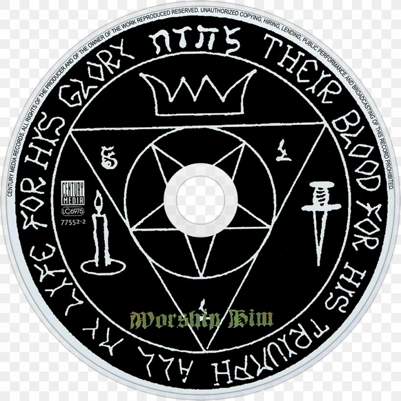 Samael Worship Him Black Metal Artist Morbid Metal, PNG, 1000x1000px, Samael, Artist, Black Metal, Brand, Emblem Download Free