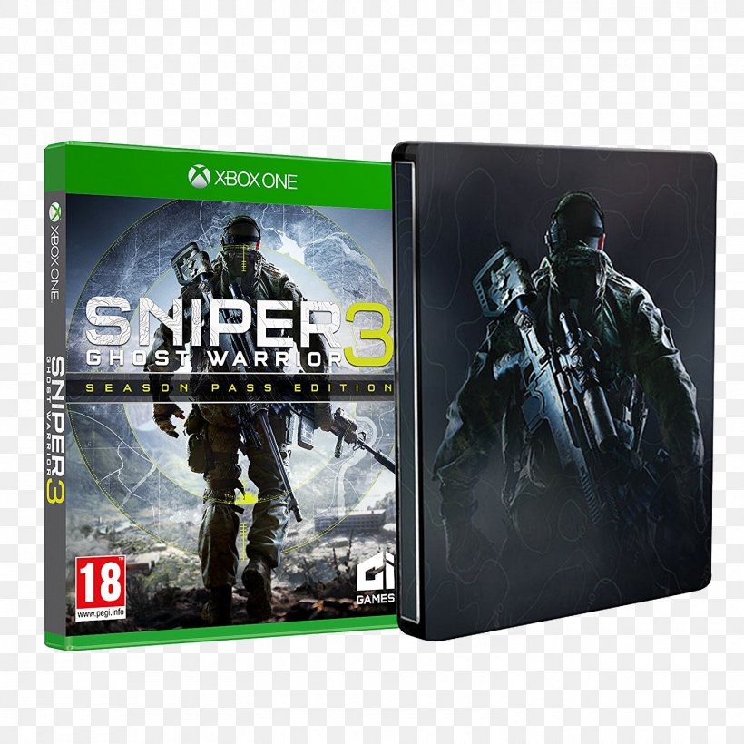 Sniper: Ghost Warrior 3 Xbox 360 Xbox One PlayStation 4, PNG, 1500x1500px, Sniper Ghost Warrior 3, Brand, Ci Games, Electronic Device, Gadget Download Free