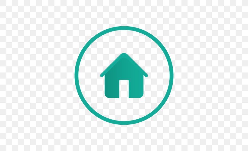 Logo Symbol House High-definition Television Room, PNG, 500x500px, Logo, Aqua, Area, Azure, Brand Download Free