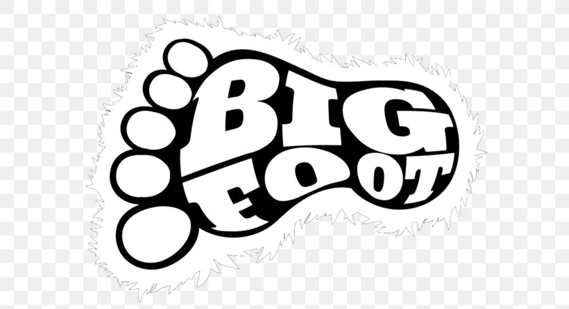 Bigfoot Footprint Feet Clip Art, PNG, 600x446px, Bigfoot, Area, Bigfoot Foot Spa, Black, Black And White Download Free